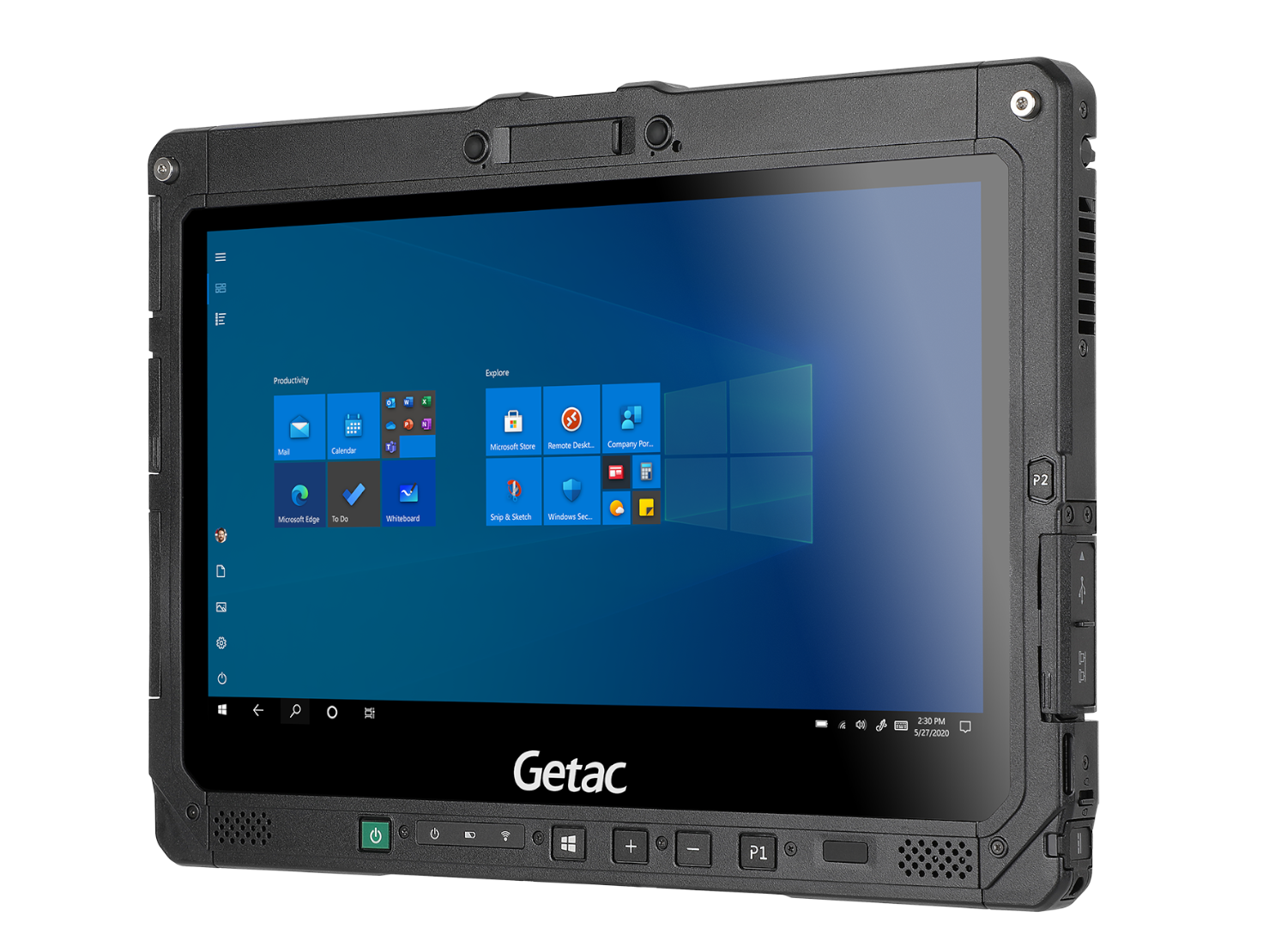 Getac K120G2 de 12 pulgadas con sistema Windows